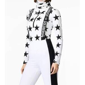 NEW GOLDBERGH women's lunaria ski pully top in white black